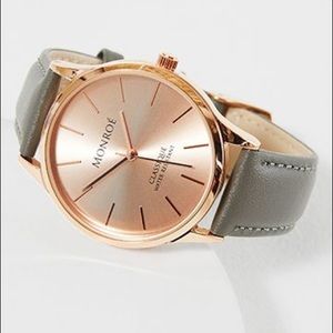 Monroé Classique Watch In Sunburst Solérose
